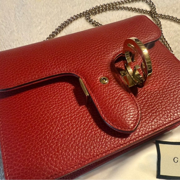 Gucci calfskin small interlocking gg bag - Picture 4 of 11